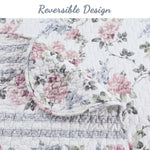 Traditional Floral Quilt Bedding for Bedroom