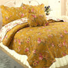Vintage Floral Cotton Quilt Set – Reversible 3-Piece Bedding