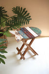 Recycled Fish Folding Table Coastal Accent Furniture