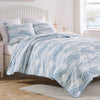 Greenland Home Fashions Dover Tidal Blue 2-Piece Twin/XL Coverlet Set