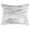 Greenland Home Fashions Dover Harbor Gray Sham