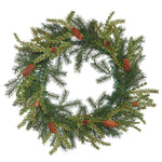 Vickerman E151624 20" Hemlock-Angel Pine Artificial Christmas Wreath Unlit