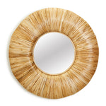Two's Company EBH003 Hand Woven Cane Wall Mirror