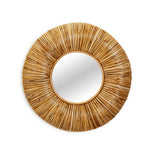 Two's Company EBH004 Hand Woven Cane Wall Mirror