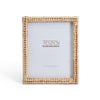 Two's Company EBH006 Amanpulo Woven Rattan Photo Frame