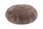 Sheepskin Ottoman Round Shearling Cover 24" x 24" x 11" Indoor Seating Accent By Auskin