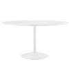 Modway Lippa 54" Round Wood Top Dining Table