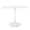 Modway Lippa 36" Square Wood Top Dining Table