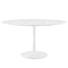 Modway Lippa 54" Round Artificial Marble Dining Table