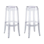 Modway EEI-1264-CLR Casper Bar Stool Set of 2
