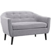 Modway EEI-1391 Wit Upholstered Fabric Loveseat