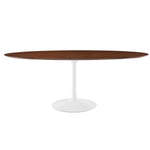 Modway Lippa 78" Oval Wood Dining Table