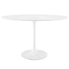 Modway Lippa 48" Oval Wood Top Dining Table