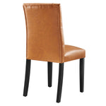 Vegan Leather Dining Chair 