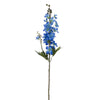 Vickerman EF222612 33" Artificial Blue Larkspur Spray. 3 Stems In A Bag.