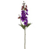 Vickerman EF222666 33" Artificial Purple Larkspur Spray. 3 Stems In A Bag.