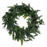 Vickerman EF224424 24" Artificial Green Seeded Willow Eucalyptus  Wreath