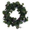 Vickerman EF224620 20" Artificial Green Silver Dollar Populus Eucalyptus Wreath