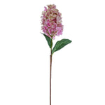Vickerman EF225240 34" Artificial Pink Cone Hydrangea Spray. 2 Stems In A Bag.