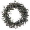 Vickerman EF227530 30" Artificial Green Gray Eucalyptus Wreath