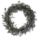 Vickerman EF227530 30" Artificial Green Gray Eucalyptus Wreath