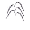 Vickerman EH212407 27" Artificial Silver Glitter Setaria Christmas Spray 3 Sprays Per Pack.