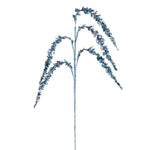 Vickerman EH212432 27" Artificial Baby Blue Glitter Setaria Christmas Spray 3 Sprays Per Pack.