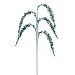 Vickerman EH212444 27" Artificial Seafoam Glitter Setaria Christmas Spray 3 Sprays Per Pack.