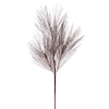 Vickerman EH212838 24" Artificial Champagne Metallic Pine Needle Christmas Spray 2 Sprays Per Pack.