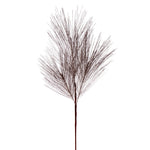 Vickerman EH212838 24" Artificial Champagne Metallic Pine Needle Christmas Spray 2 Sprays Per Pack.