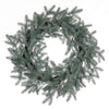 Vickerman EH213124 24" Artificial Blue Spruce Pine Cone Wreath.