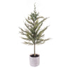 Vickerman EH214034 34" Artificial Green Cedar Sapling Potted.