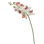 Vickerman FA172201 35" White Real Touch Orchid Artificial Floral Stem