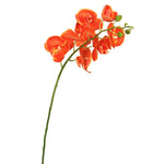 Vickerman FA172203 35" Orange Real Touch Orchid Artificial Floral Stem