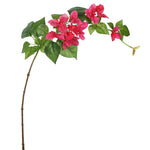 Vickerman FA172501 33" Fushia Single Bougainvillea Artificial Floral Stem Set Of 3