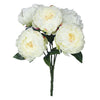 Vickerman FA174702 20" Artificial Cream Peony Bunch.