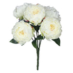 Vickerman FA174702 20" Artificial Cream Peony Bunch.