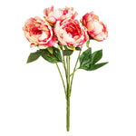 Vickerman FA174703 20" Artificial Pink Peony Bunch.