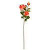 Vickerman FA186553 29" Artificial Coral Real Touch Rose Spray. Includes 3 Sprays Per Pack.