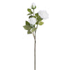 Vickerman FA186556 29" Artificial Cream Real Touch Rose Spray. Includes 3 Sprays Per Pack.