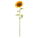 Vickerman FA187401 56" Artificial Yellow Sunflower Stem