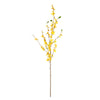Vickerman FA188401 39" Artificial Yellow Forsythia Flower Spray. Includes 4 Sprays Per Pack.