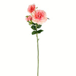 Vickerman FA190879 27" Artificial Light Pink Rose Stem Set Of 3