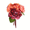 Vickerman FA194579 11" Artificial Pink Hydangea Peony Bouquet.