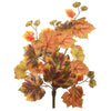 Vickerman FB170301 20"" Artificial Red And Brown Autumn Grape Leaf.