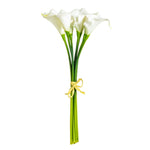 Vickerman FD170301 14'' Artificial White Calla Lily. Eight Stems Per Pack.