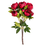 Vickerman FD170402 23" Artificial Red Peony Bush.