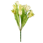 Vickerman FD180303 12" Artificial White Tulip Bush.