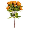 Vickerman FD182376 23" Artificial Coffee Peony Spray.