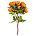 Vickerman FD182376 23" Artificial Coffee Peony Spray.
